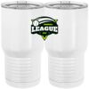 20 oz. Tall Stainless Steel Vacuum Insulated Tumbler White Thumbnail