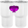 20 oz. Tall Stainless Steel Vacuum Insulated Tumbler White Thumbnail