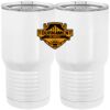 20 oz. Tall Stainless Steel Vacuum Insulated Tumbler White Thumbnail