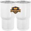 20 oz. Tall Stainless Steel Vacuum Insulated Tumbler White Thumbnail