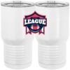 20 oz. Tall Stainless Steel Vacuum Insulated Tumbler White Thumbnail