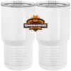 20 oz. Tall Stainless Steel Vacuum Insulated Tumbler White Thumbnail