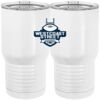 20 oz. Tall Stainless Steel Vacuum Insulated Tumbler White Thumbnail