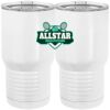 20 oz. Tall Stainless Steel Vacuum Insulated Tumbler White Thumbnail