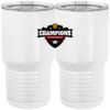 20 oz. Tall Stainless Steel Vacuum Insulated Tumbler White Thumbnail