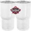20 oz. Tall Stainless Steel Vacuum Insulated Tumbler White Thumbnail