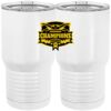 20 oz. Tall Stainless Steel Vacuum Insulated Tumbler White Thumbnail