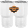 20 oz. Tall Stainless Steel Vacuum Insulated Tumbler White Thumbnail