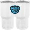 20 oz. Tall Stainless Steel Vacuum Insulated Tumbler White Thumbnail