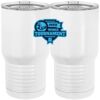 20 oz. Tall Stainless Steel Vacuum Insulated Tumbler White Thumbnail