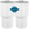 20 oz. Tall Stainless Steel Vacuum Insulated Tumbler White Thumbnail