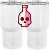 20 oz. Tall Stainless Steel Vacuum Insulated Tumbler White Thumbnail