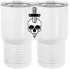 20 oz. Tall Stainless Steel Vacuum Insulated Tumbler White Thumbnail