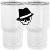 20 oz. Tall Stainless Steel Vacuum Insulated Tumbler White Thumbnail