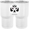 20 oz. Tall Stainless Steel Vacuum Insulated Tumbler White Thumbnail