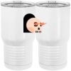 20 oz. Tall Stainless Steel Vacuum Insulated Tumbler White Thumbnail