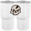 20 oz. Tall Stainless Steel Vacuum Insulated Tumbler White Thumbnail