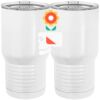 20 oz. Tall Stainless Steel Vacuum Insulated Tumbler White Thumbnail