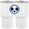 20 oz. Tall Stainless Steel Vacuum Insulated Tumbler White Thumbnail