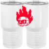 20 oz. Tall Stainless Steel Vacuum Insulated Tumbler White Thumbnail