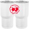 20 oz. Tall Stainless Steel Vacuum Insulated Tumbler White Thumbnail