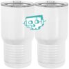 20 oz. Tall Stainless Steel Vacuum Insulated Tumbler White Thumbnail