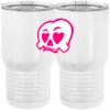 20 oz. Tall Stainless Steel Vacuum Insulated Tumbler White Thumbnail