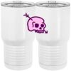 20 oz. Tall Stainless Steel Vacuum Insulated Tumbler White Thumbnail