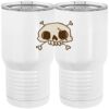 20 oz. Tall Stainless Steel Vacuum Insulated Tumbler White Thumbnail