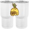 20 oz. Tall Stainless Steel Vacuum Insulated Tumbler White Thumbnail