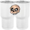 20 oz. Tall Stainless Steel Vacuum Insulated Tumbler White Thumbnail