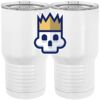 20 oz. Tall Stainless Steel Vacuum Insulated Tumbler White Thumbnail