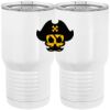 20 oz. Tall Stainless Steel Vacuum Insulated Tumbler White Thumbnail