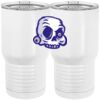 20 oz. Tall Stainless Steel Vacuum Insulated Tumbler White Thumbnail
