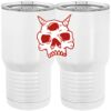20 oz. Tall Stainless Steel Vacuum Insulated Tumbler White Thumbnail