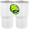 20 oz. Tall Stainless Steel Vacuum Insulated Tumbler White Thumbnail