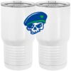 20 oz. Tall Stainless Steel Vacuum Insulated Tumbler White Thumbnail