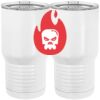 20 oz. Tall Stainless Steel Vacuum Insulated Tumbler White Thumbnail