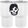 20 oz. Tall Stainless Steel Vacuum Insulated Tumbler White Thumbnail