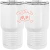 20 oz. Tall Stainless Steel Vacuum Insulated Tumbler White Thumbnail