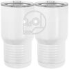 20 oz. Tall Stainless Steel Vacuum Insulated Tumbler White Thumbnail
