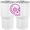 20 oz. Tall Stainless Steel Vacuum Insulated Tumbler White Thumbnail