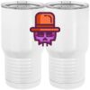 20 oz. Tall Stainless Steel Vacuum Insulated Tumbler White Thumbnail