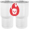 20 oz. Tall Stainless Steel Vacuum Insulated Tumbler White Thumbnail