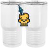 20 oz. Tall Stainless Steel Vacuum Insulated Tumbler White Thumbnail