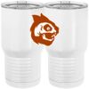 20 oz. Tall Stainless Steel Vacuum Insulated Tumbler White Thumbnail