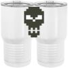 20 oz. Tall Stainless Steel Vacuum Insulated Tumbler White Thumbnail