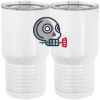 20 oz. Tall Stainless Steel Vacuum Insulated Tumbler White Thumbnail