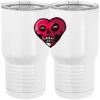20 oz. Tall Stainless Steel Vacuum Insulated Tumbler White Thumbnail