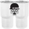 20 oz. Tall Stainless Steel Vacuum Insulated Tumbler White Thumbnail